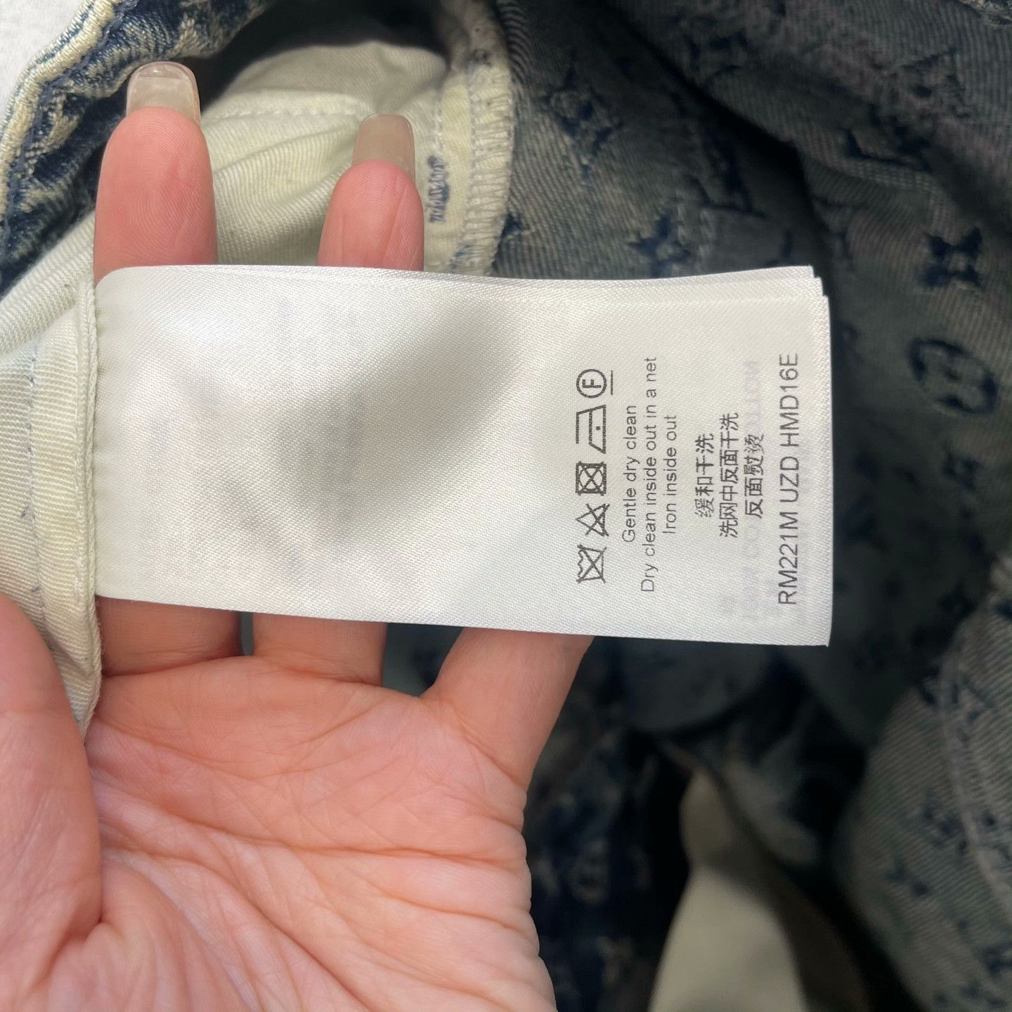 Louis Vuitton Louis Vuitton x NIGO Monogram Patchwork Denim Pants 30 Size US 30 / EU 46 - 5 Thumbnail