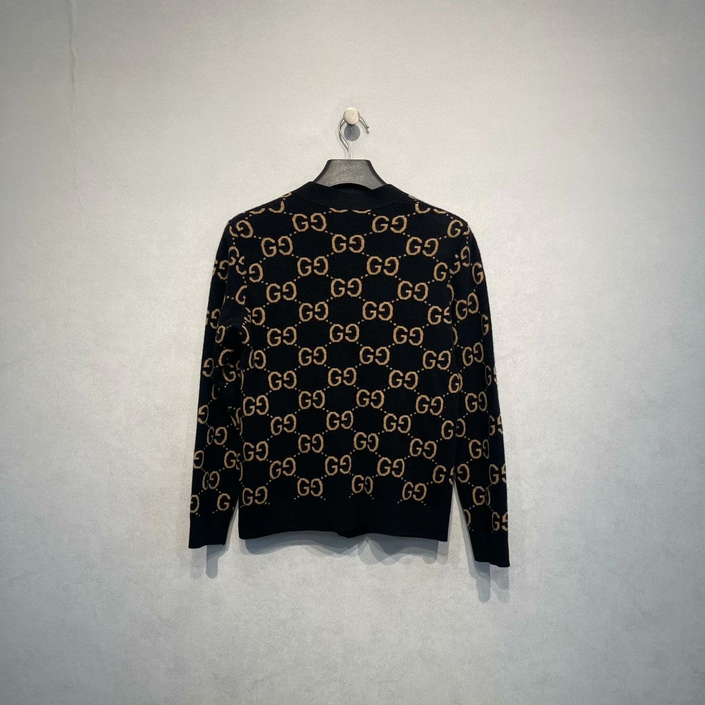 Gucci Gucci GG Monogram Wool Cardigan Size M Size US M / EU 48-50 / 2 - 2 Thumbnail