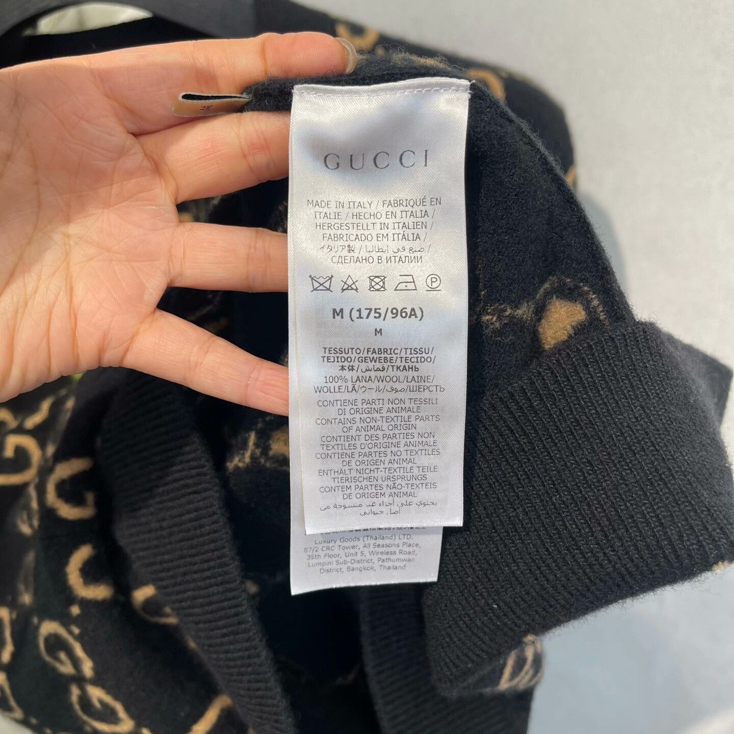 Gucci Gucci GG Monogram Wool Cardigan Size M Size US M / EU 48-50 / 2 - 5 Thumbnail