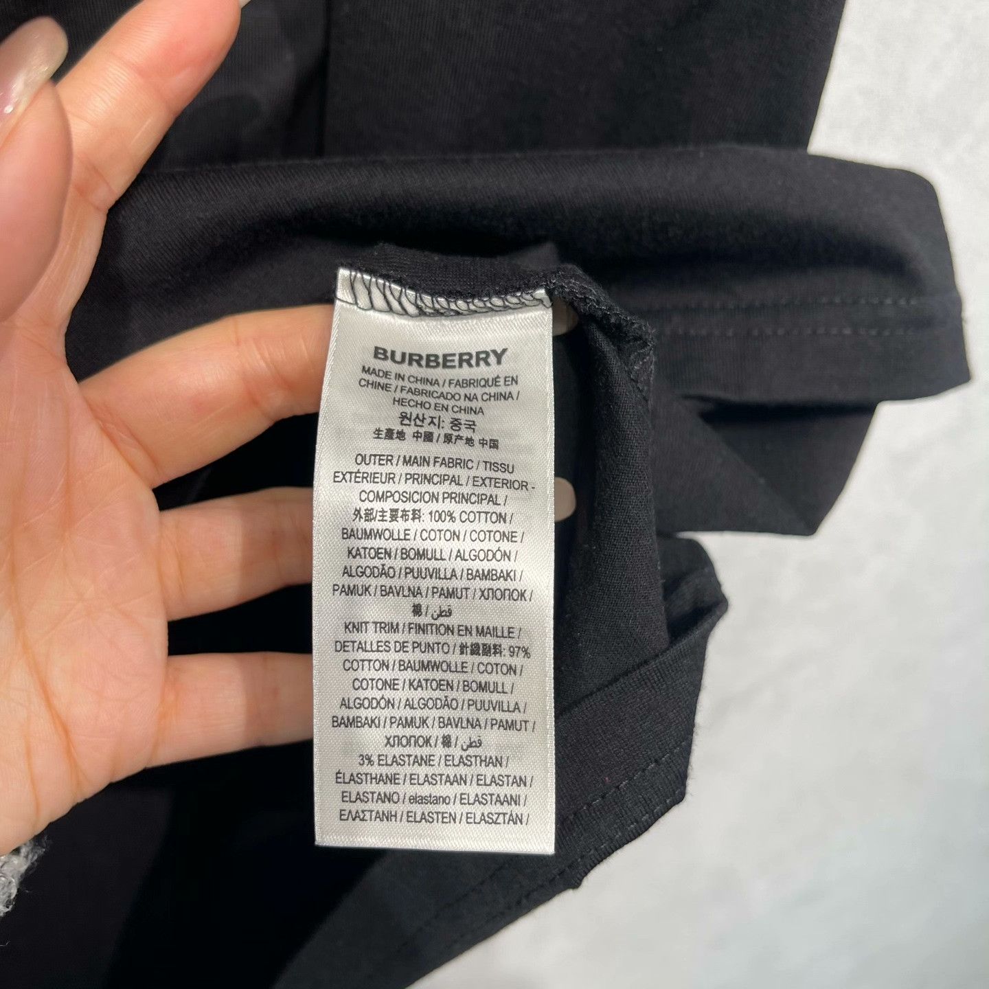 Burberry Burberry Logo Print T-Shirt L Size US L / EU 52-54 / 3 - 5 Thumbnail