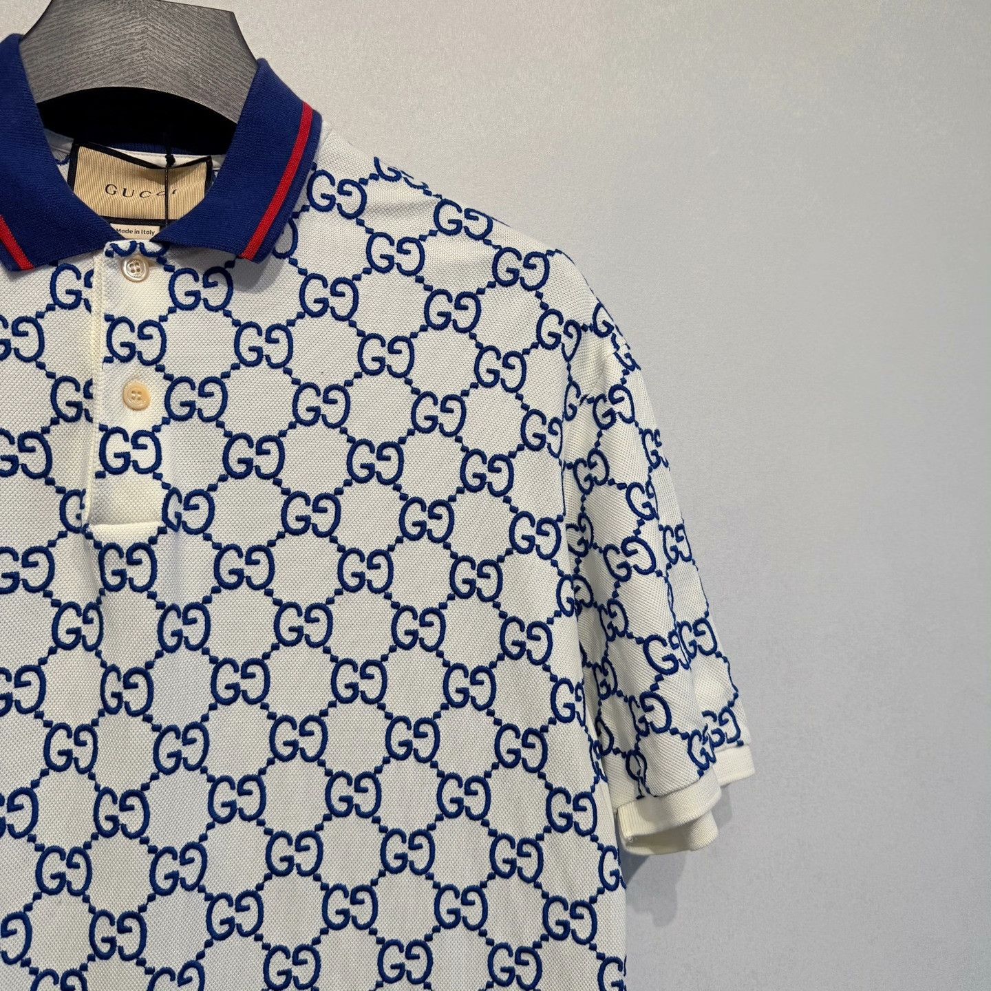 Gucci Gucci GG Monogram Polo Shirt Size L Size US L / EU 52-54 / 3 - 3 Thumbnail