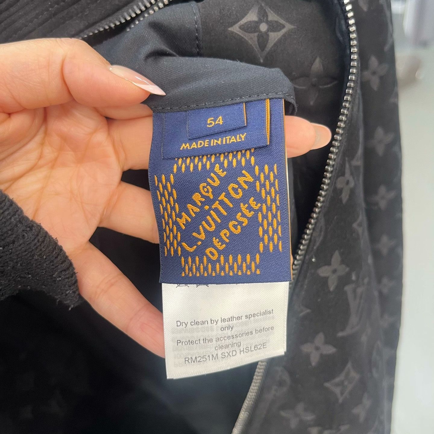 Louis Vuitton Louis Vuitton SS25 Monogram Suede Jacket 54 Size US L / EU 52-54 / 3 - 5 Thumbnail