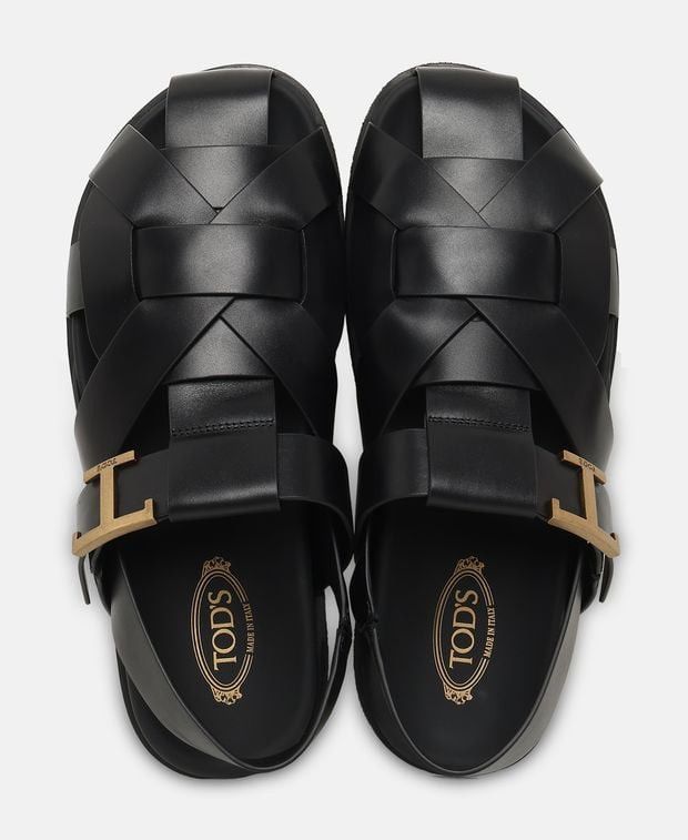 Tod's Gomma Sandals Size US 7 / IT 37 - 3 Thumbnail