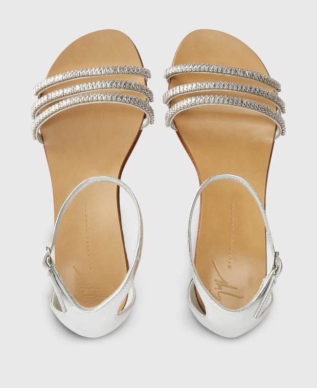 Giuseppe Zanotti Roll 40 Sandals Size US 10 / IT 40 - 2 Thumbnail