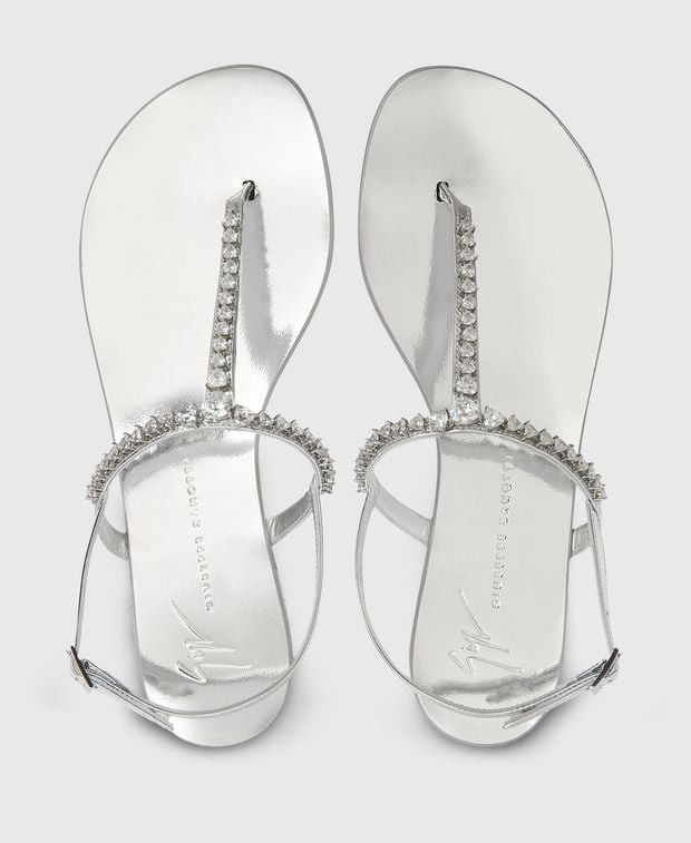 Giuseppe Zanotti Nuvo Rock Sandals Size US 7 / IT 37 - 2 Thumbnail