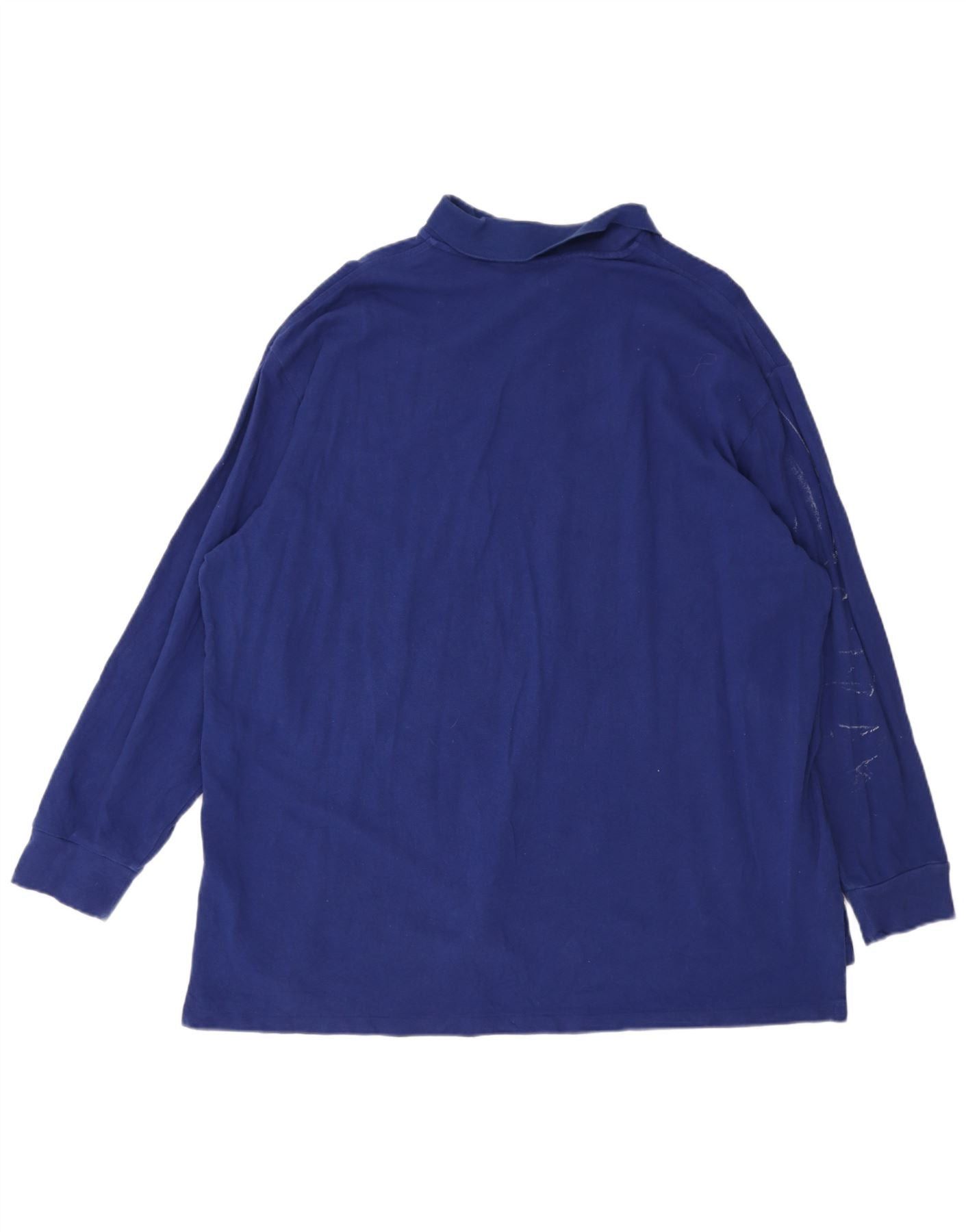 Ralph Lauren Mens Long Sleeve Polo Shirt 2XL Blue Cotton Size US XL / EU 56 / 4 - 2 Thumbnail