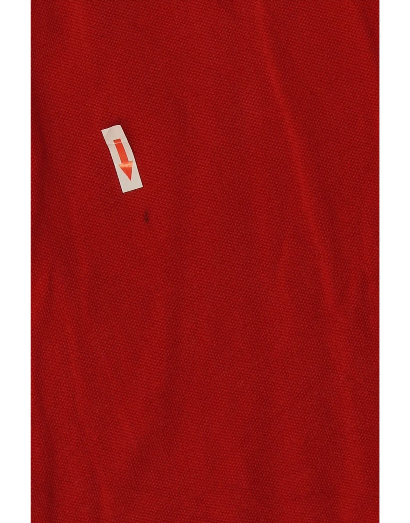 Ralph Lauren Mens Polo Shirt Large Red Cotton Size US M / EU 48-50 / 2 - 3 Thumbnail
