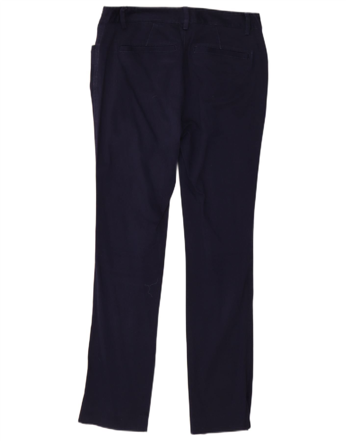 Ralph Lauren Womens Slim Casual Trousers US 6 Medium W28 L29 Navy Blue Size 26" / US 2 / IT 38 - 2 Thumbnail