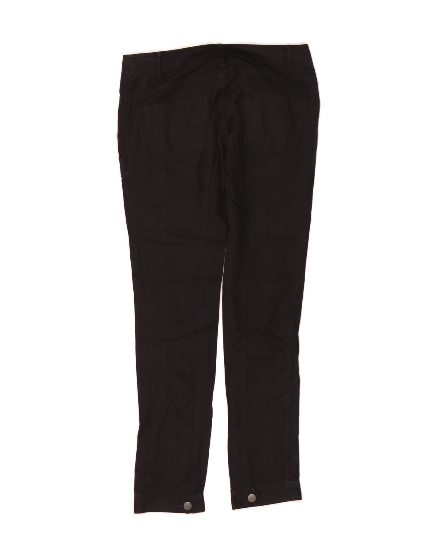 Diesel Womens Slim Casual Trousers W27 L30 Black Size 42" / US 20 - 2 Thumbnail