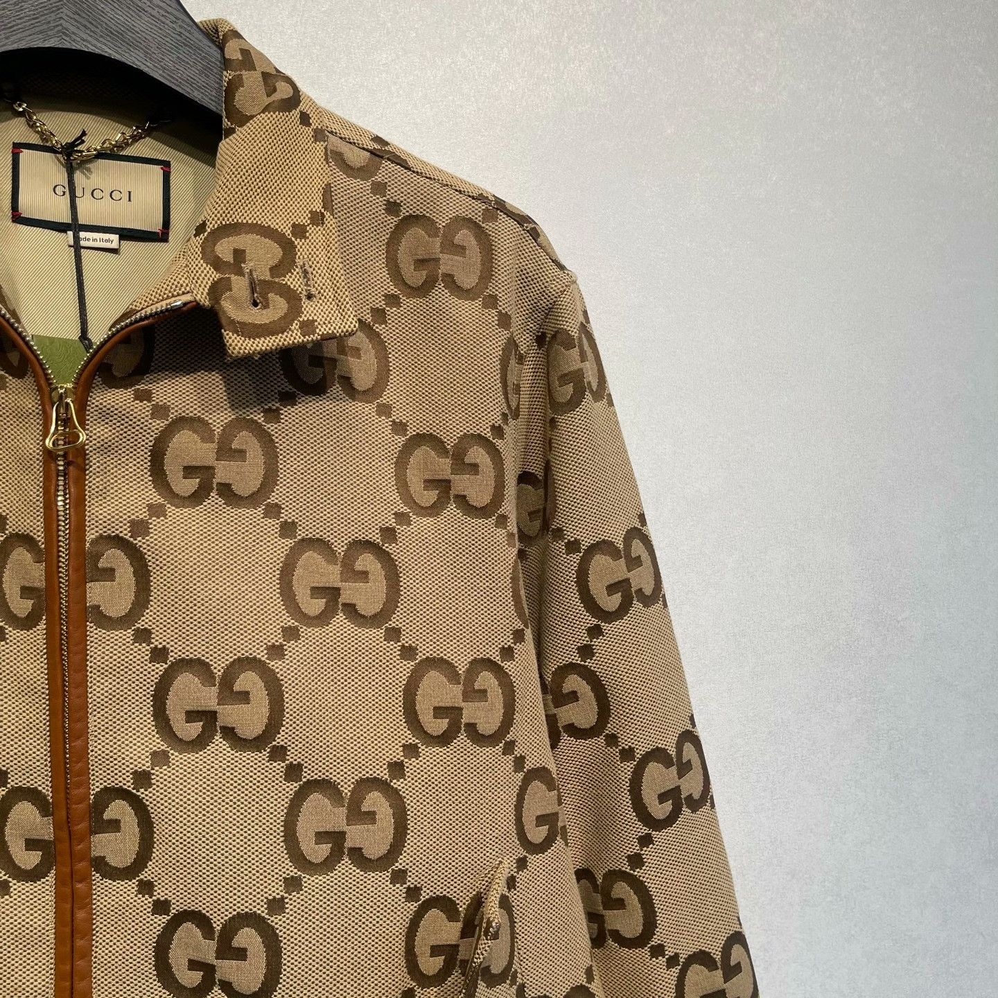 Gucci Gucci GG Supreme Canvas Zip-Up Jacket Size 46 Size US S / EU 44-46 / 1 - 3 Thumbnail