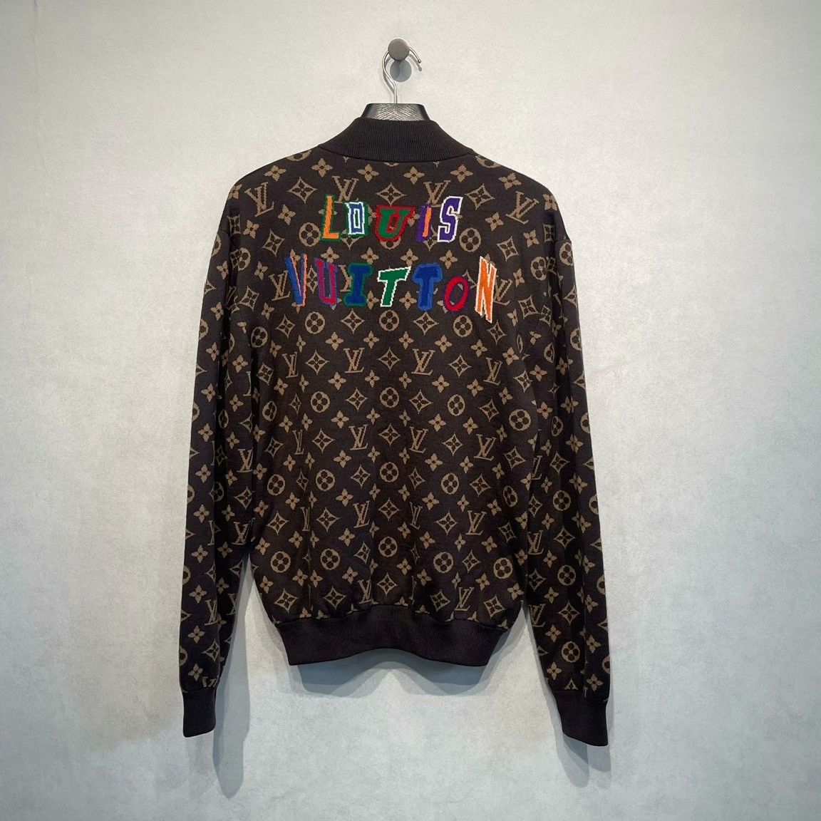 Louis Vuitton Louis Vuitton x NBA Monogram Knit Jacket Size L Size US L / EU 52-54 / 3 - 2 Thumbnail