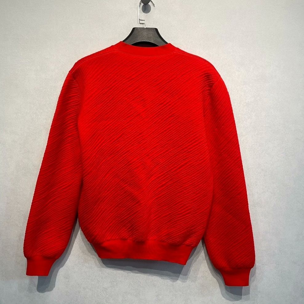 Louis Vuitton Louis Vuitton Red Monogram Knit Cardigan Size M Size US M / EU 48-50 / 2 - 2 Thumbnail