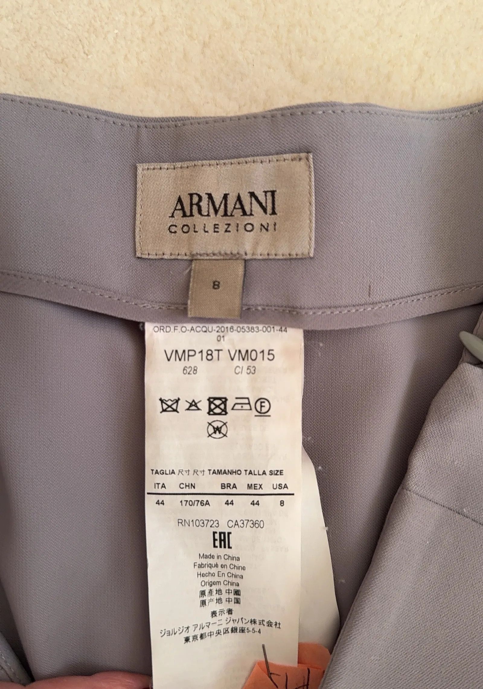 Armani Armani Pants Size 32" / US 10 / IT 46 - 3 Thumbnail