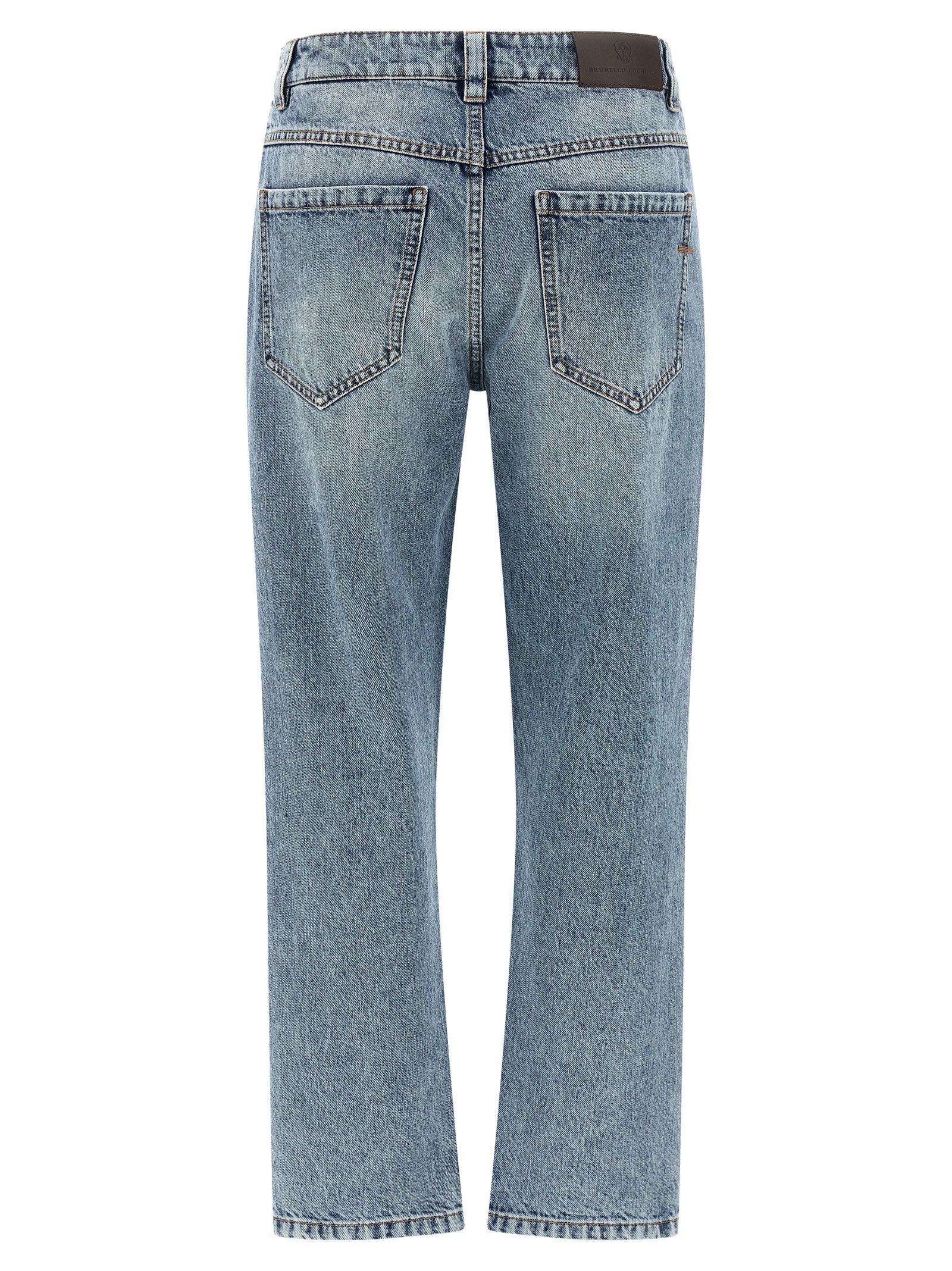 Brunello Cucinelli 'Monile' Denim Jeans Size 25" / US 0 / IT 36 - 2 Thumbnail