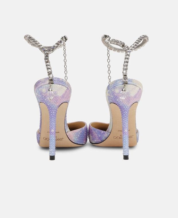 Jimmy Choo Saeda 100 Ankle strap pump Size US 8 / IT 38 - 2 Thumbnail