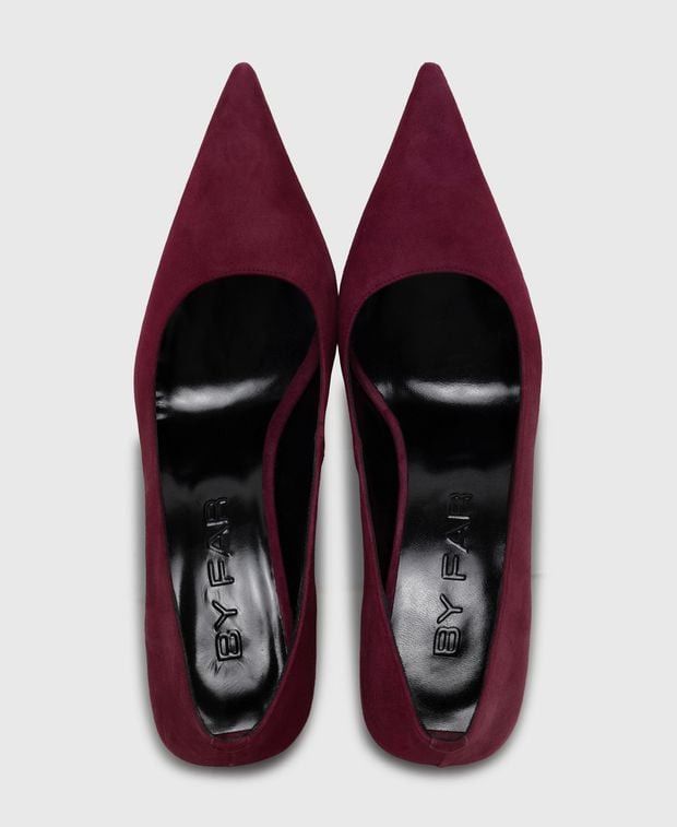 By Far Viva Sour Cherry Pumps Size US 7 / IT 37 - 3 Thumbnail