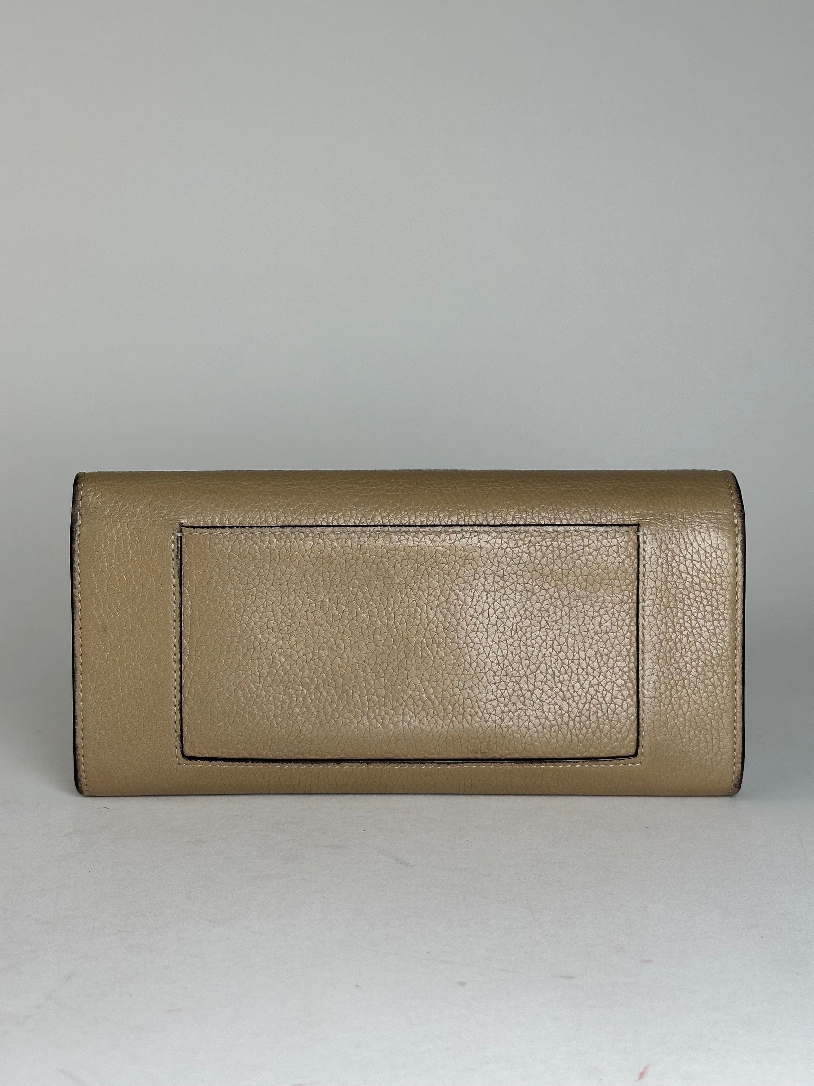 Celine Vintage Paris Leather Wallet Brown Size ONE SIZE - 10 Thumbnail