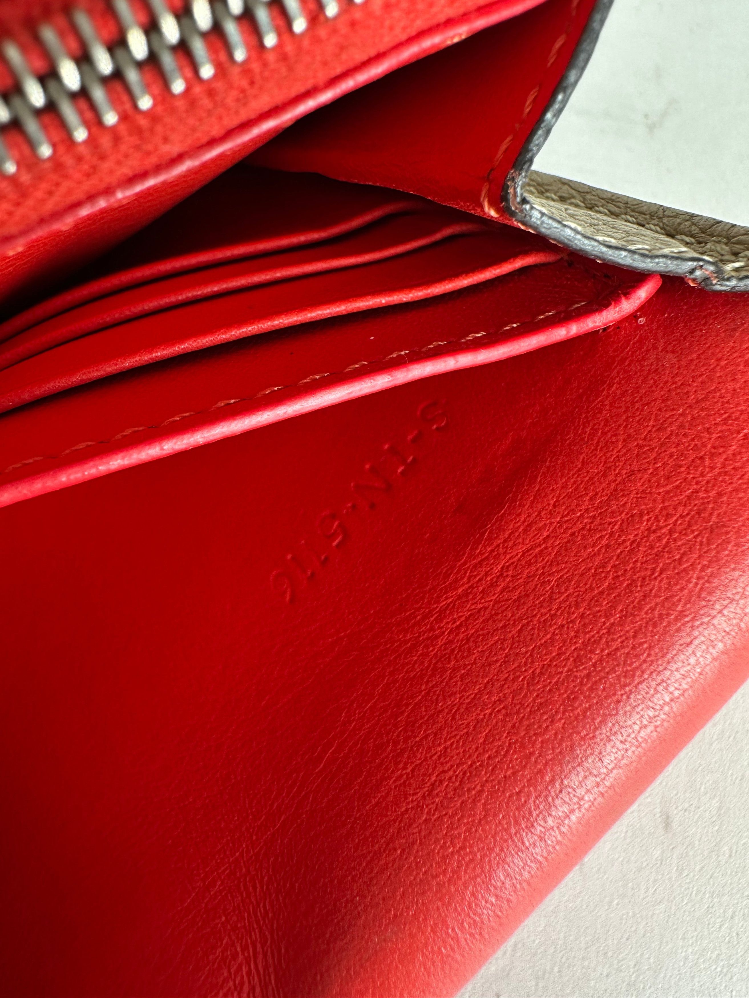 Celine Vintage Paris Leather Wallet Brown Size ONE SIZE - 4 Thumbnail