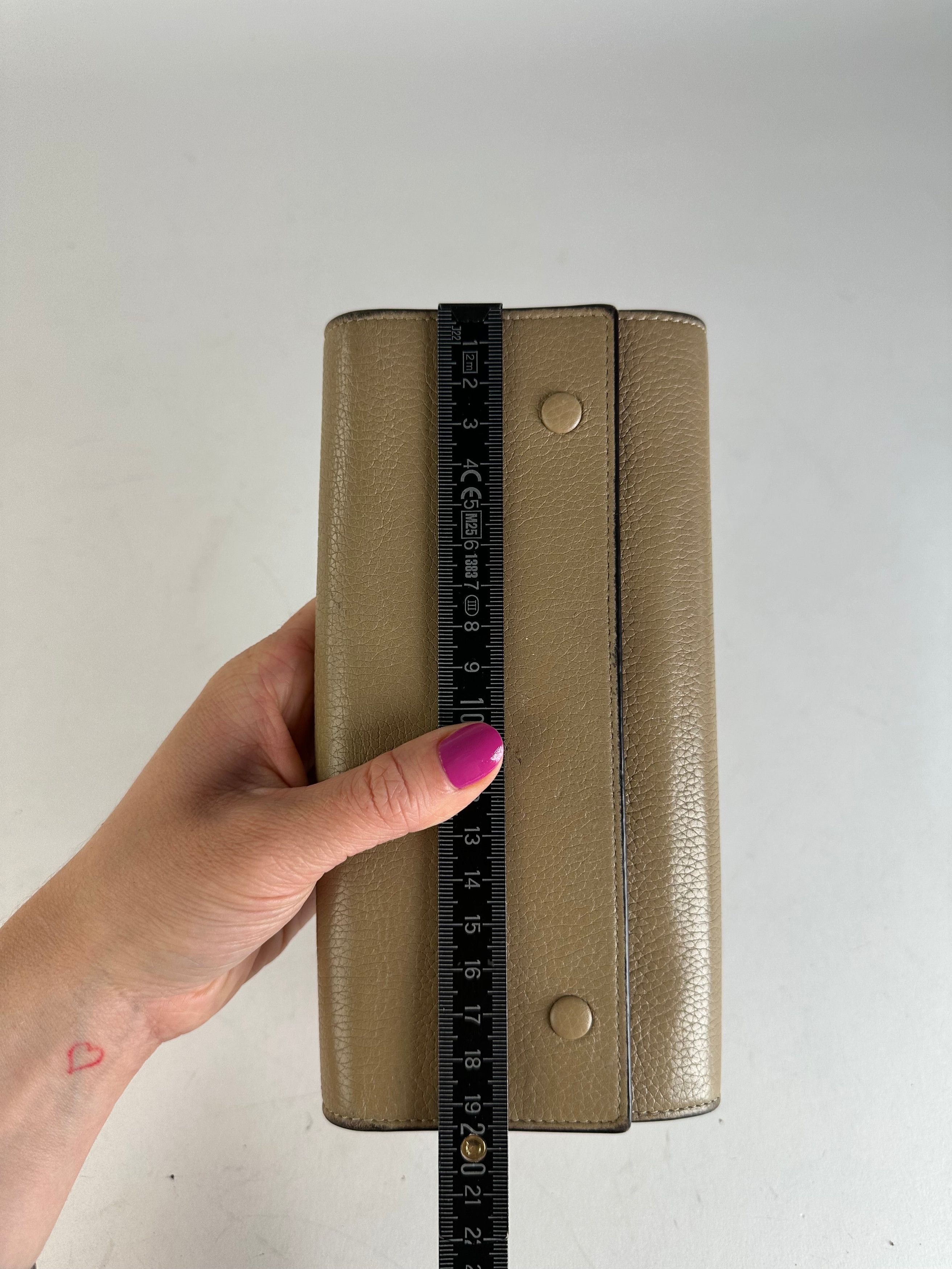 Celine Vintage Paris Leather Wallet Brown Size ONE SIZE - 7 Thumbnail