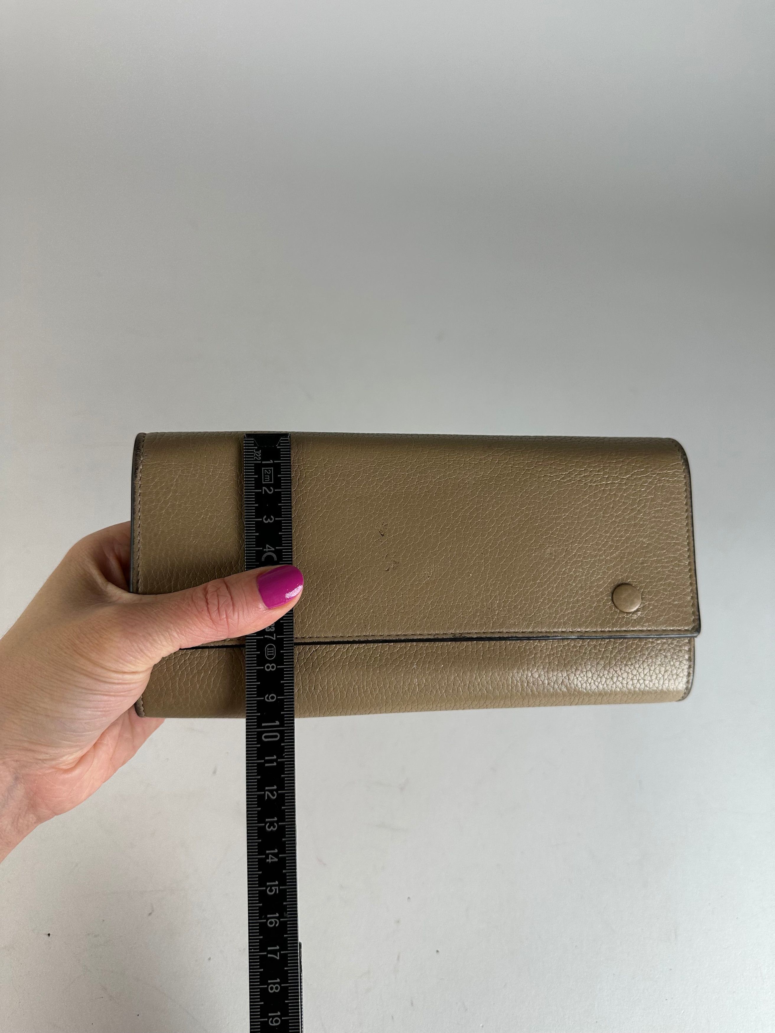 Celine Vintage Paris Leather Wallet Brown Size ONE SIZE - 6 Thumbnail