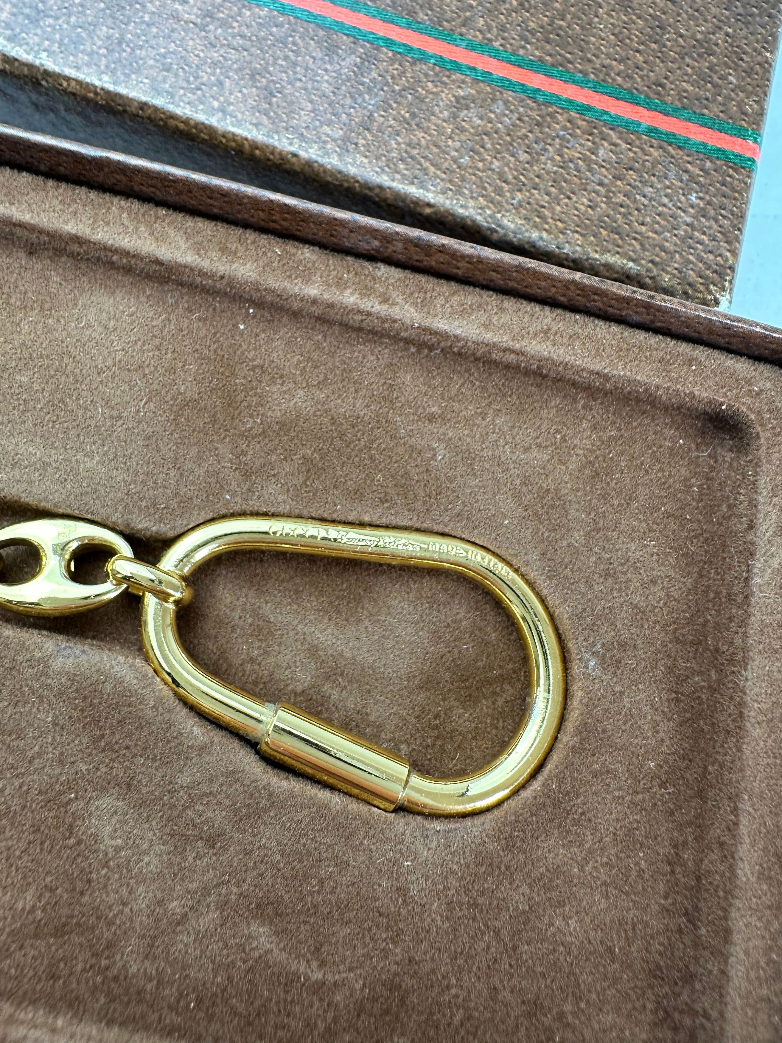 Gucci Vintage GG Key Pendant Gold Black Size ONE SIZE - 3 Thumbnail
