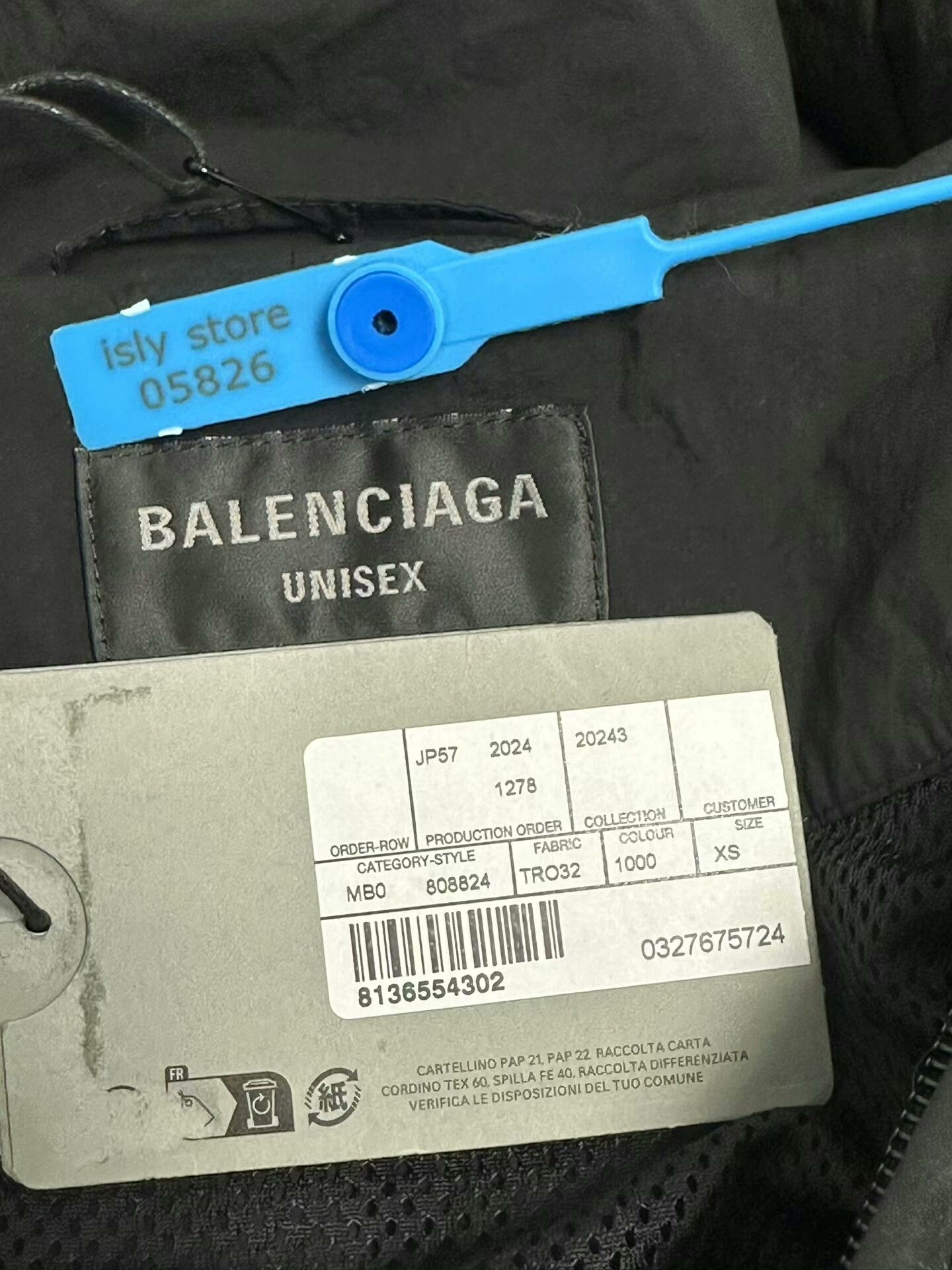 Balenciaga Balenciaga Nylon Hooded Track Jacket Size XS Size US XS / EU 42 / 0 - 4 Thumbnail