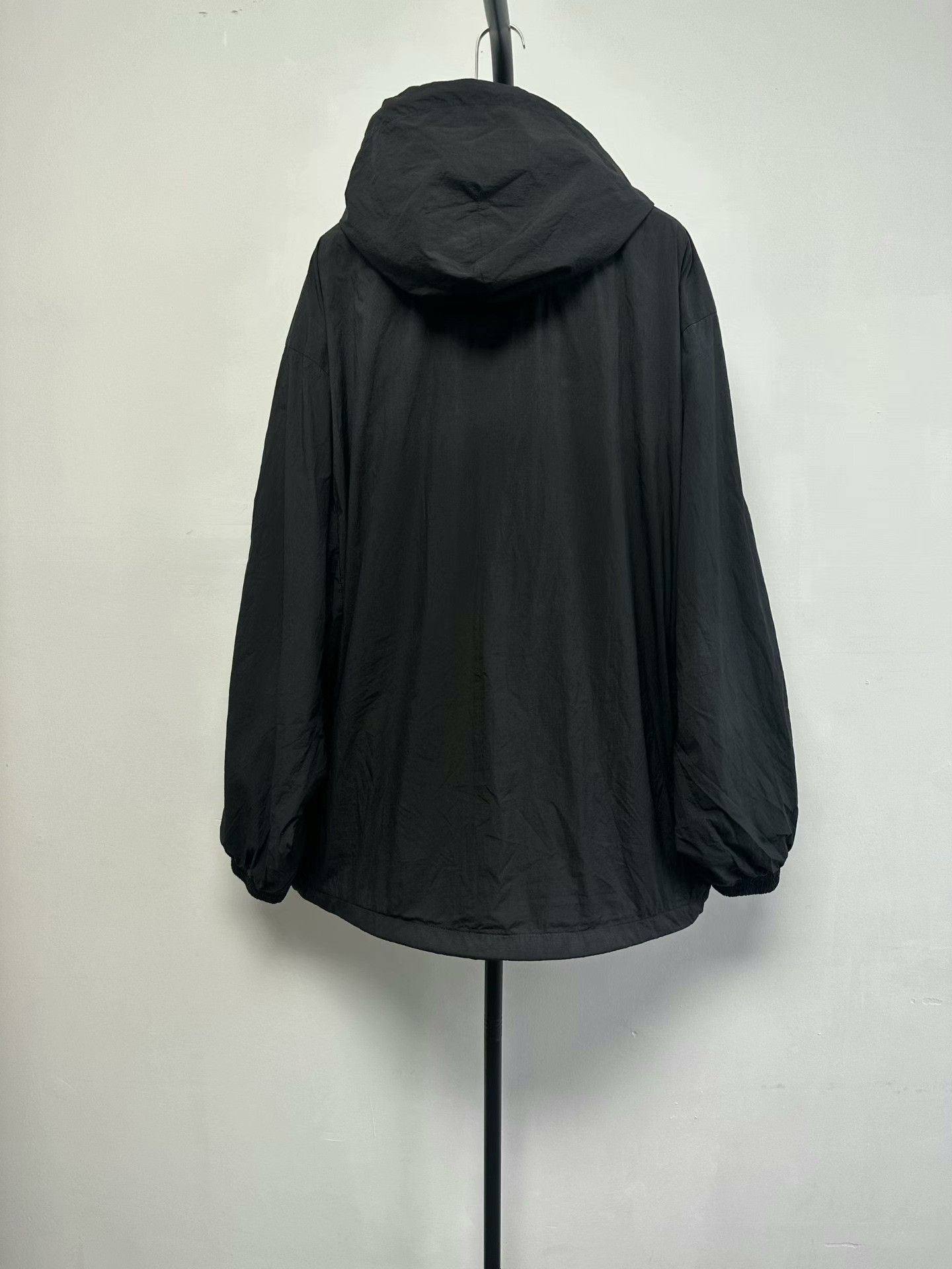 Balenciaga Balenciaga Nylon Hooded Track Jacket Size XS Size US XS / EU 42 / 0 - 2 Thumbnail