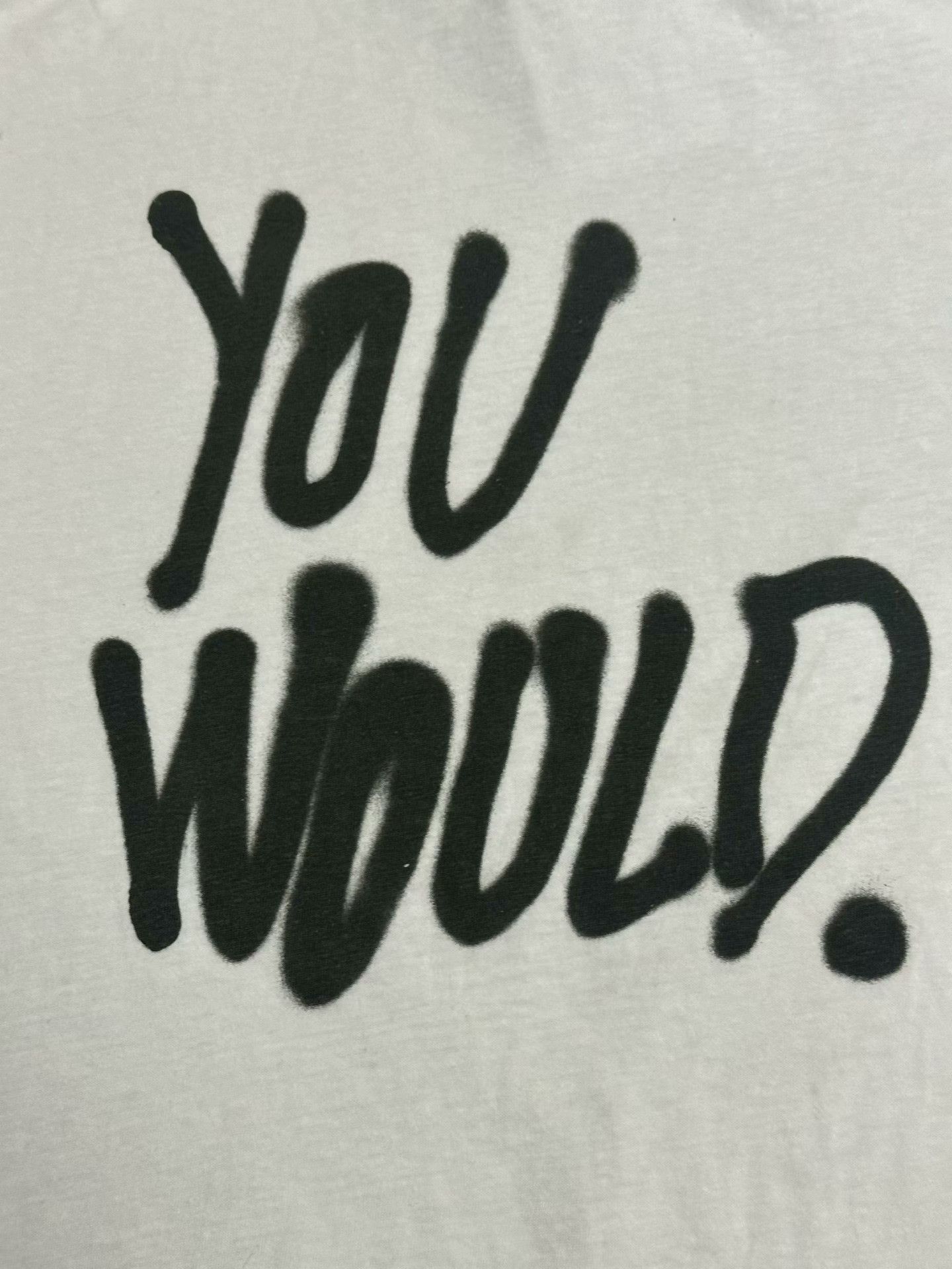 Acne Studios Acne Studios "YOU WOULD." Long Sleeve T-Shirt US S Size US S / EU 44-46 / 1 - 3 Thumbnail