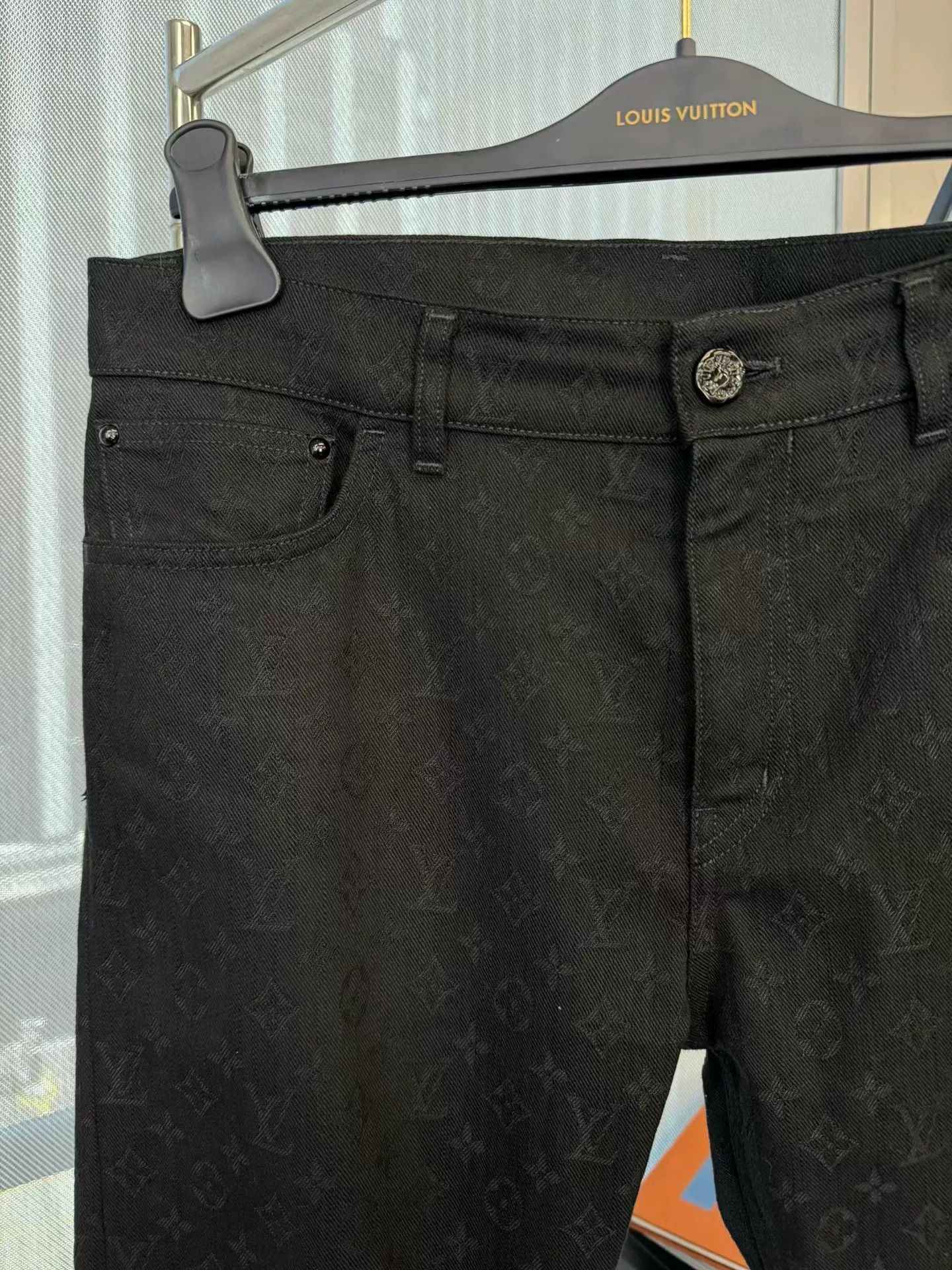 Louis Vuitton Louis Vuitton Monogram Denim Pants Size 32 Size US 32 / EU 48 - 3 Thumbnail