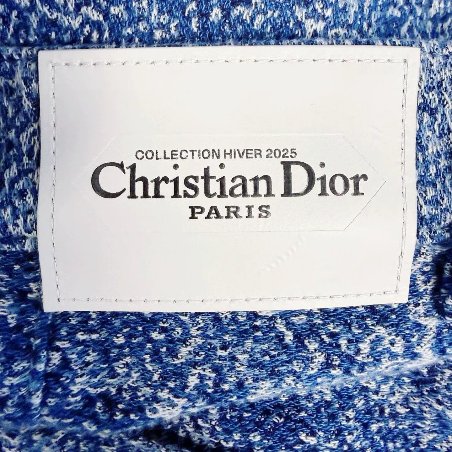 Dior Dior Jacquard Gradient Logo Denim Jeans Size 52 Size US 36 / EU 52 - 3 Thumbnail