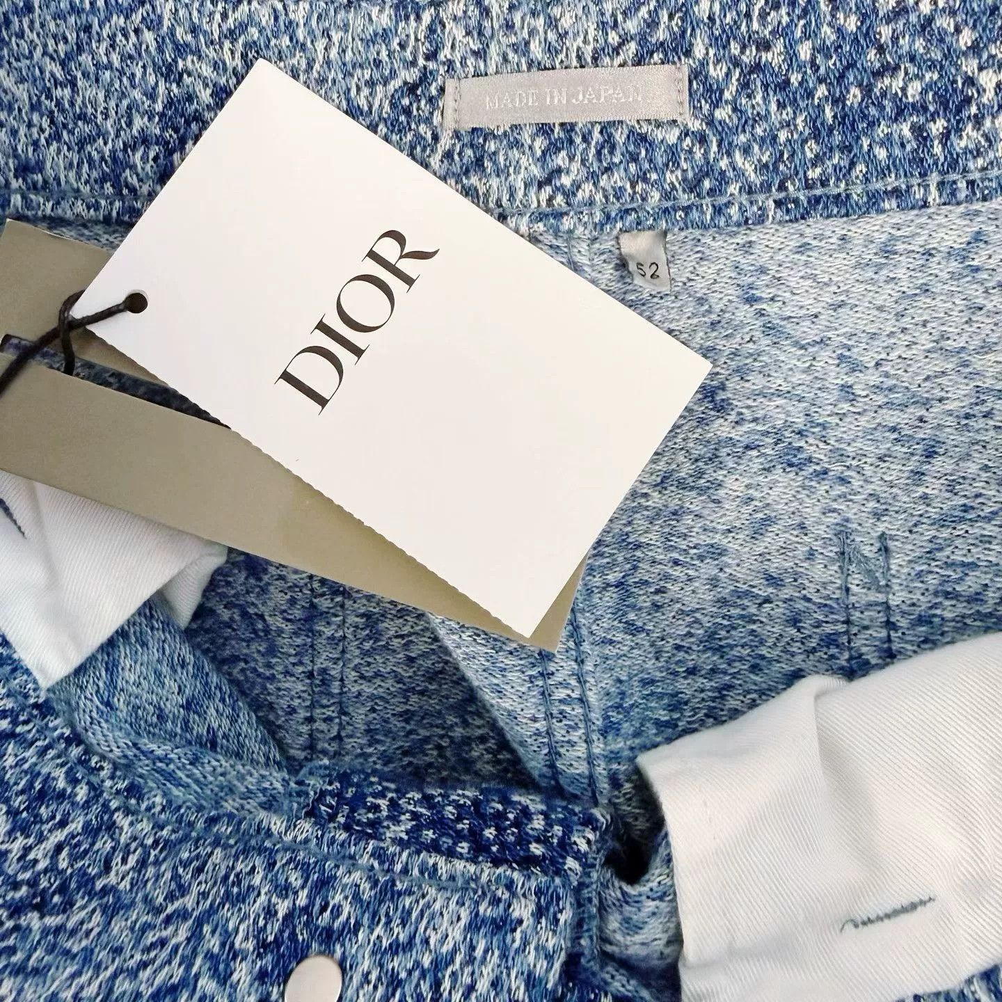 Dior Dior Jacquard Gradient Logo Denim Jeans Size 52 Size US 36 / EU 52 - 4 Thumbnail