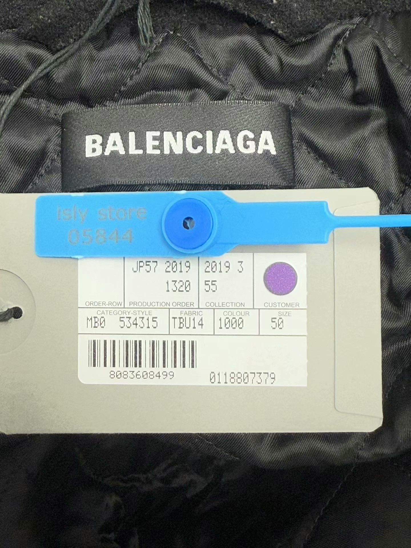 Balenciaga Balenciaga Logo Outline Fleece Zip Up Jacket 50 Size US M / EU 48-50 / 2 - 4 Thumbnail