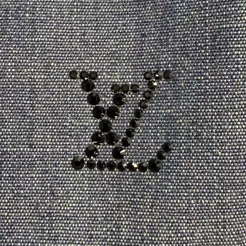 Louis Vuitton Louis Vuitton Rhinestone Monogram Denim Jacket S Size US S / EU 44-46 / 1 - 5 Thumbnail