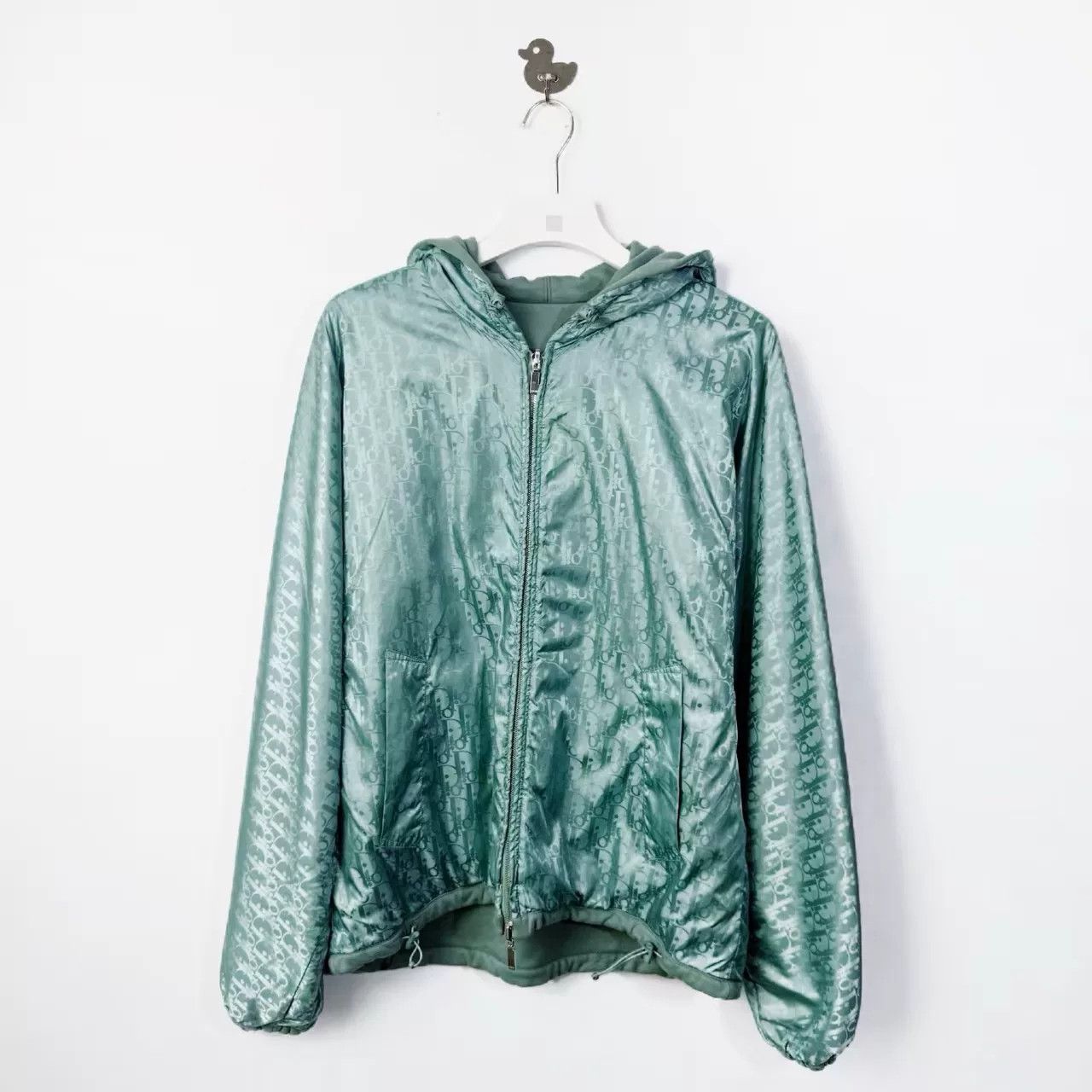 Dior Dior Reversible Oblique Hooded Jacket Size L Size US L / EU 52-54 / 3 - 3 Thumbnail