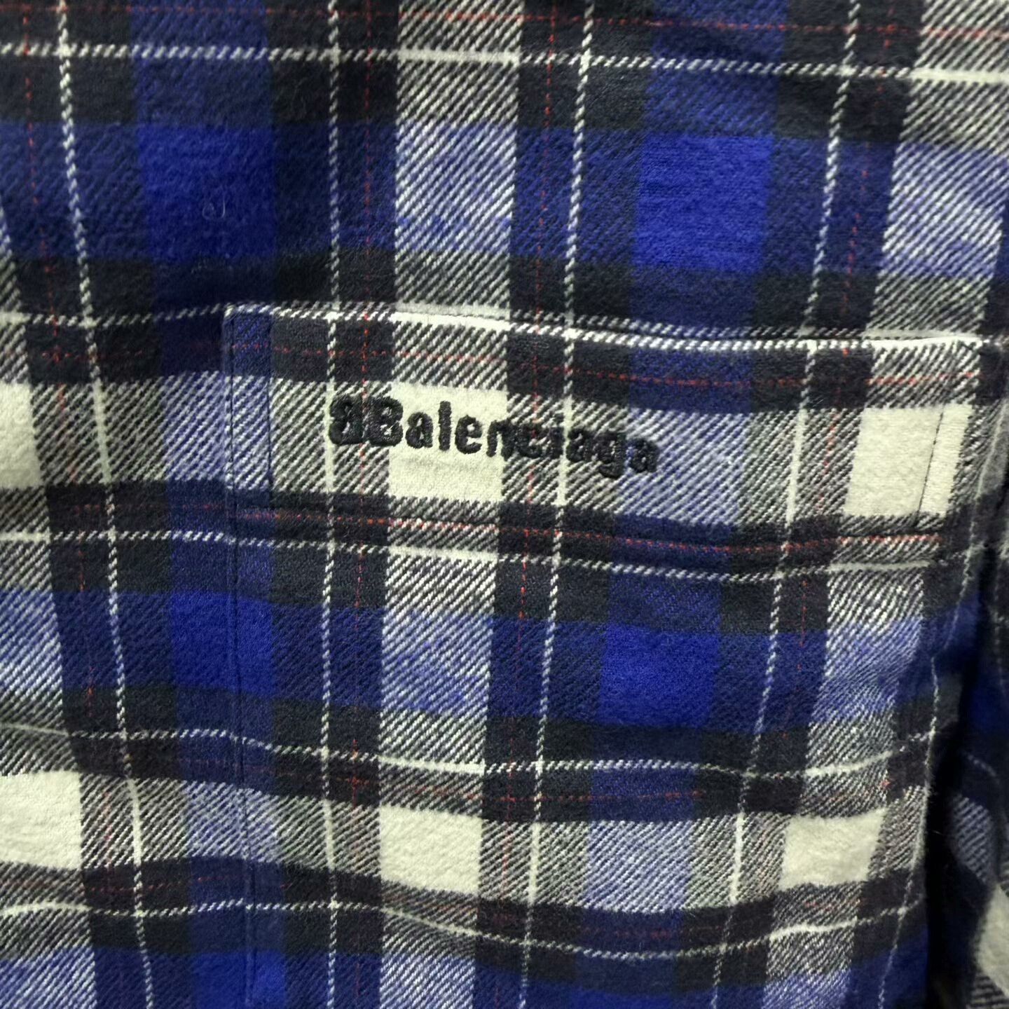 Balenciaga Balenciaga Plaid Quilted Shirt Jacket Size S Size US S / EU 44-46 / 1 - 3 Thumbnail