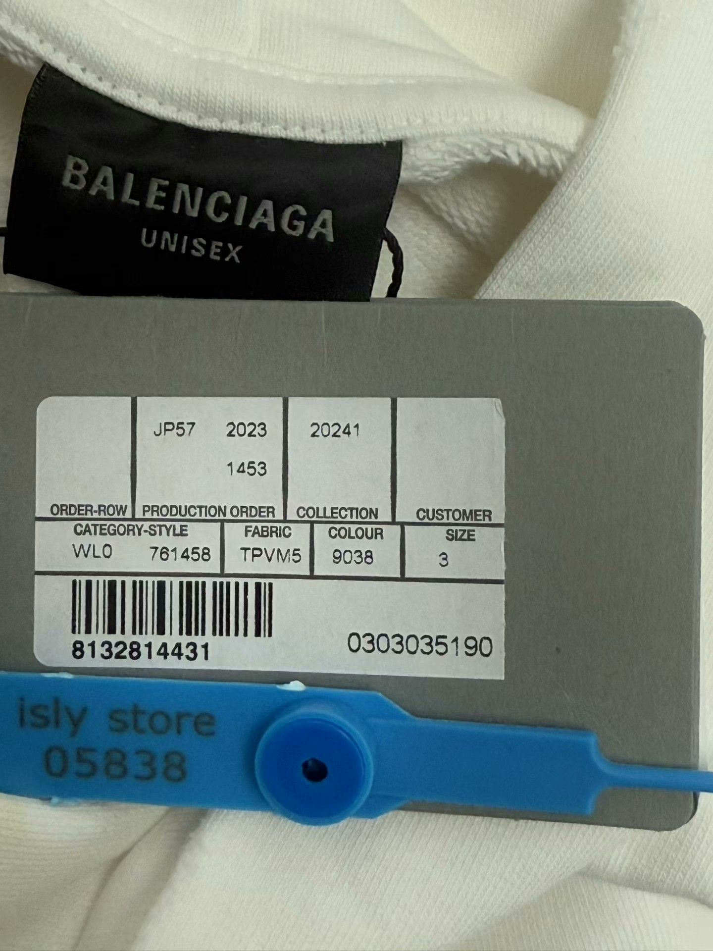 Balenciaga Balenciaga Logo Print Hoodie Size 3 Size US L / EU 52-54 / 3 - 5 Thumbnail