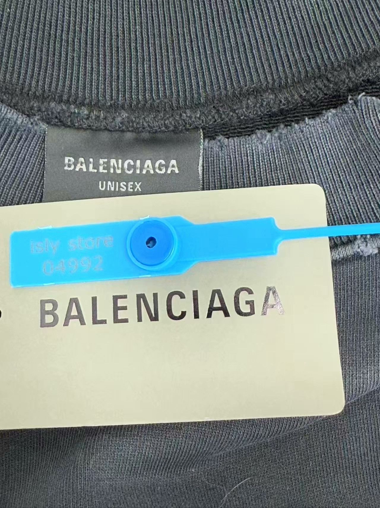 Balenciaga Balenciaga Tape Logo Graphic Sweatshirt Size M Size US M / EU 48-50 / 2 - 4 Thumbnail