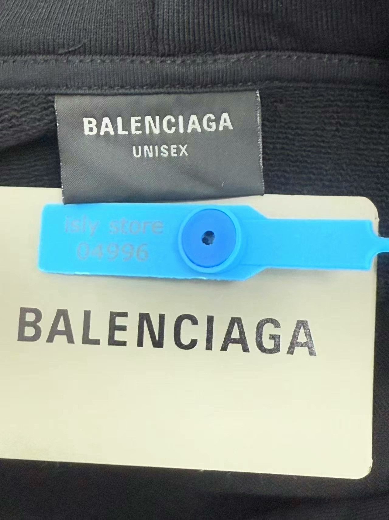 Balenciaga Balenciaga Gothic Logo Distressed Hoodie Size 2 Size US M / EU 48-50 / 2 - 4 Thumbnail