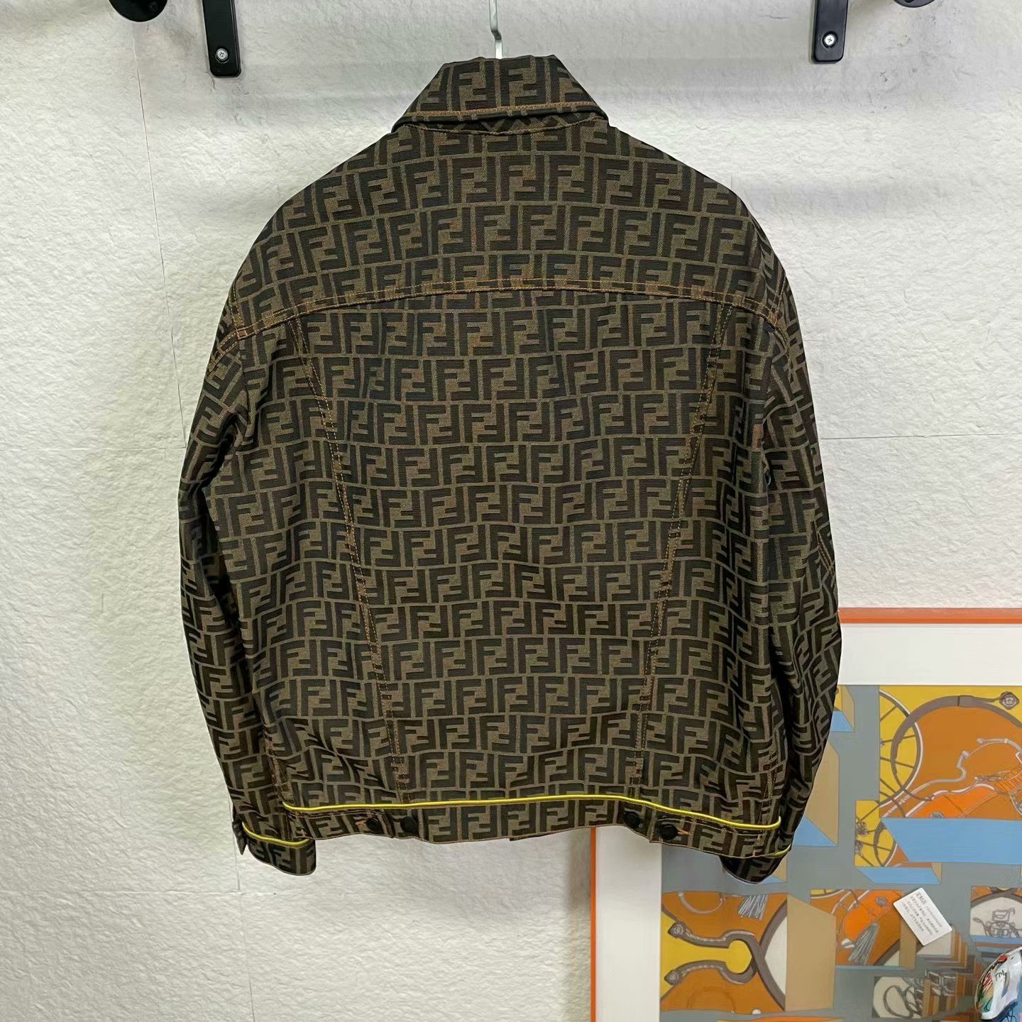 Fendi Fendi Monogram Zucca Denim Jacket IT 48 Size US M / EU 48-50 / 2 - 2 Thumbnail
