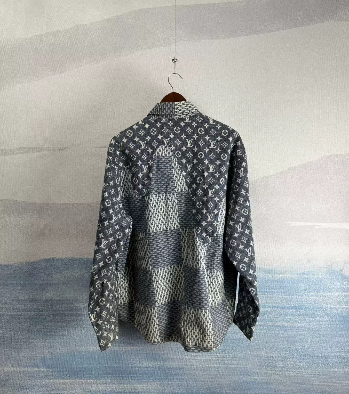 Louis Vuitton Louis Vuitton x Nigo Patchwork Monogram Shirt M Size US M / EU 48-50 / 2 - 3 Thumbnail