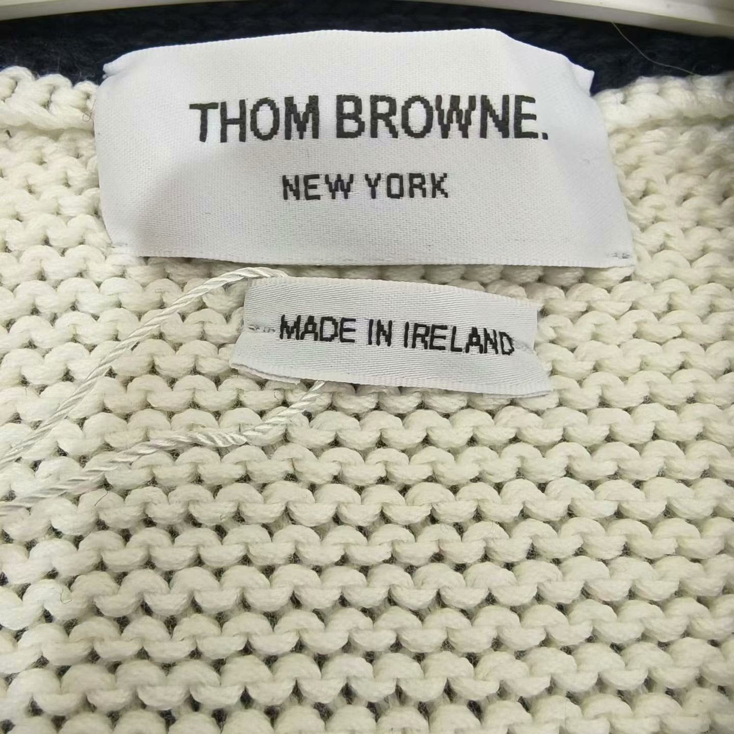 Thom Browne Thom Browne Striped Cotton Cardigan Size 3 Size US L / EU 52-54 / 3 - 3 Thumbnail