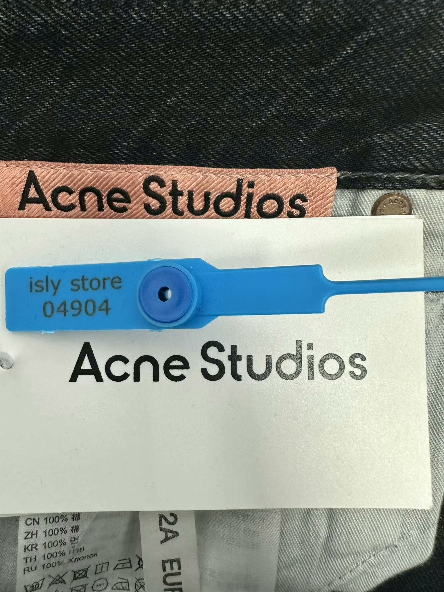 Acne Studios Acne Studios Washed Black 1991 Toj Jeans 25 Size 25" / US 0 / IT 36 - 4 Thumbnail