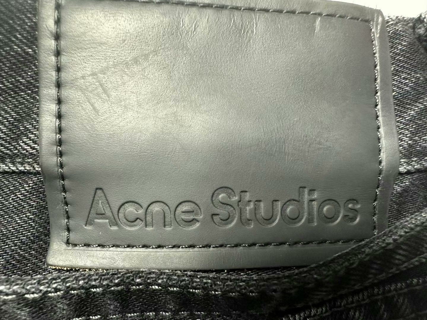 Acne Studios Acne Studios Washed Black 1991 Toj Jeans 25 Size 25" / US 0 / IT 36 - 3 Thumbnail