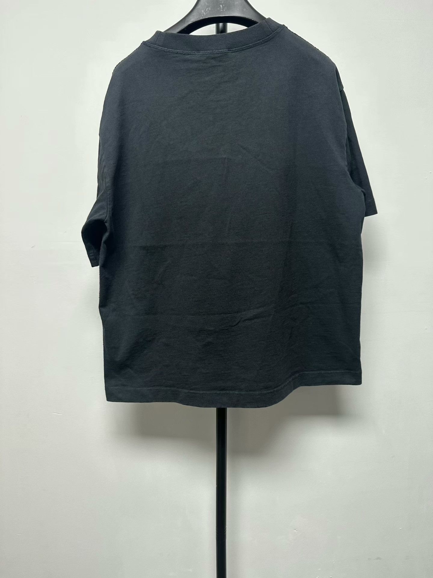 Acne Studios Acne Studios Logo Print T-Shirt Black M Size US M / EU 48-50 / 2 - 2 Thumbnail