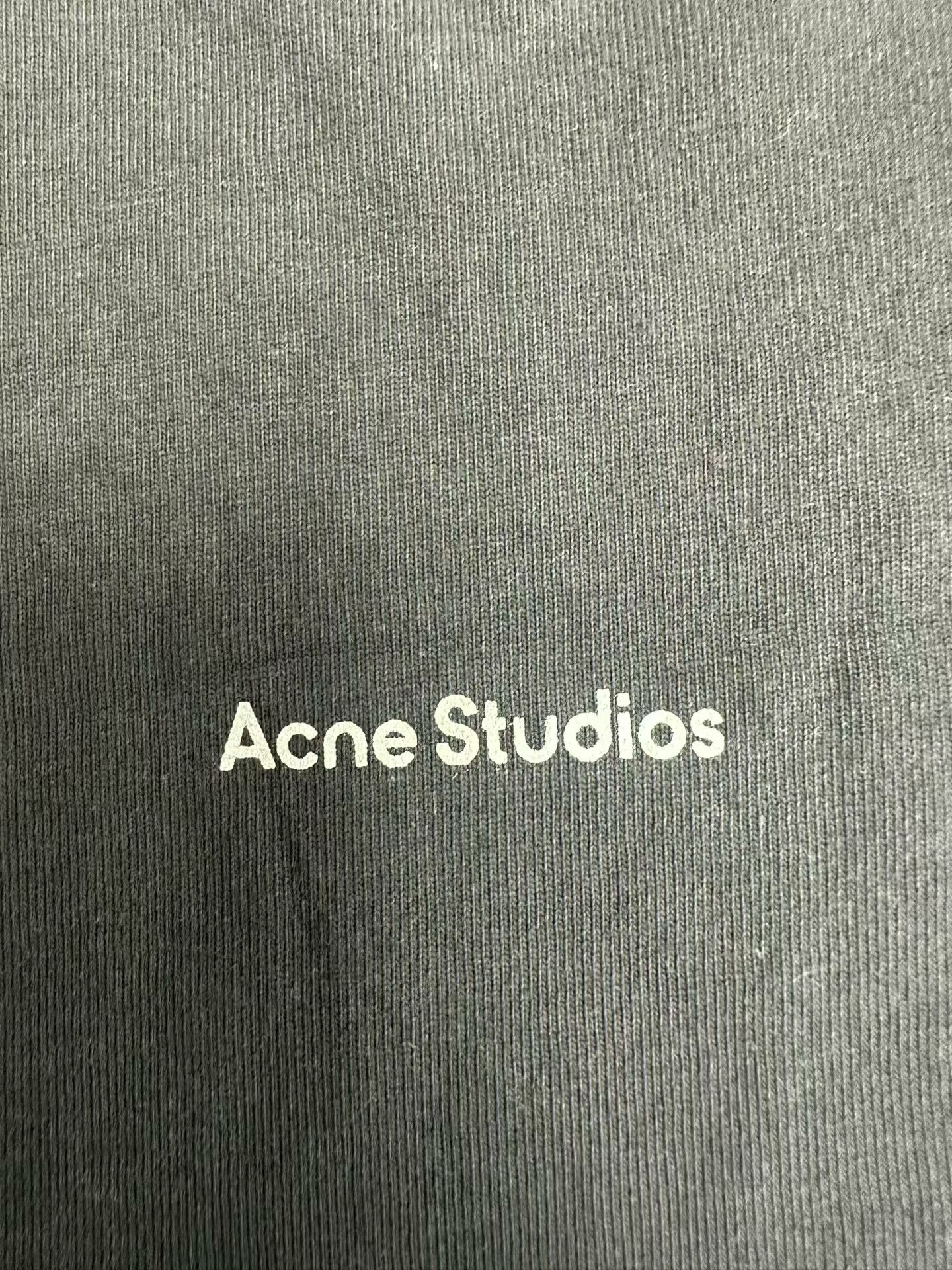 Acne Studios Acne Studios Logo Print T-Shirt Black M Size US M / EU 48-50 / 2 - 3 Thumbnail