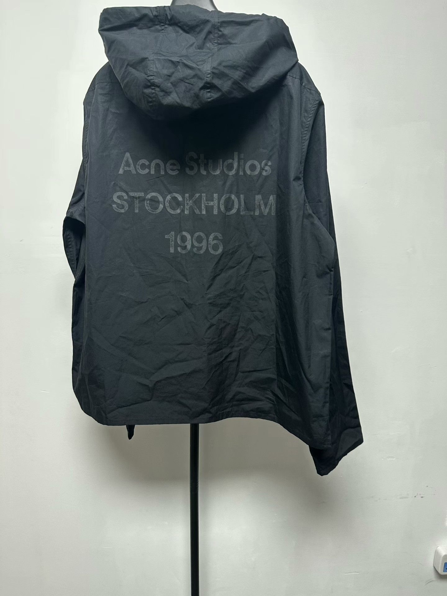 Acne Studios Acne Studios Stockholm 1996 Hooded Shirt Size 50 Size US M / EU 48-50 / 2 - 2 Thumbnail