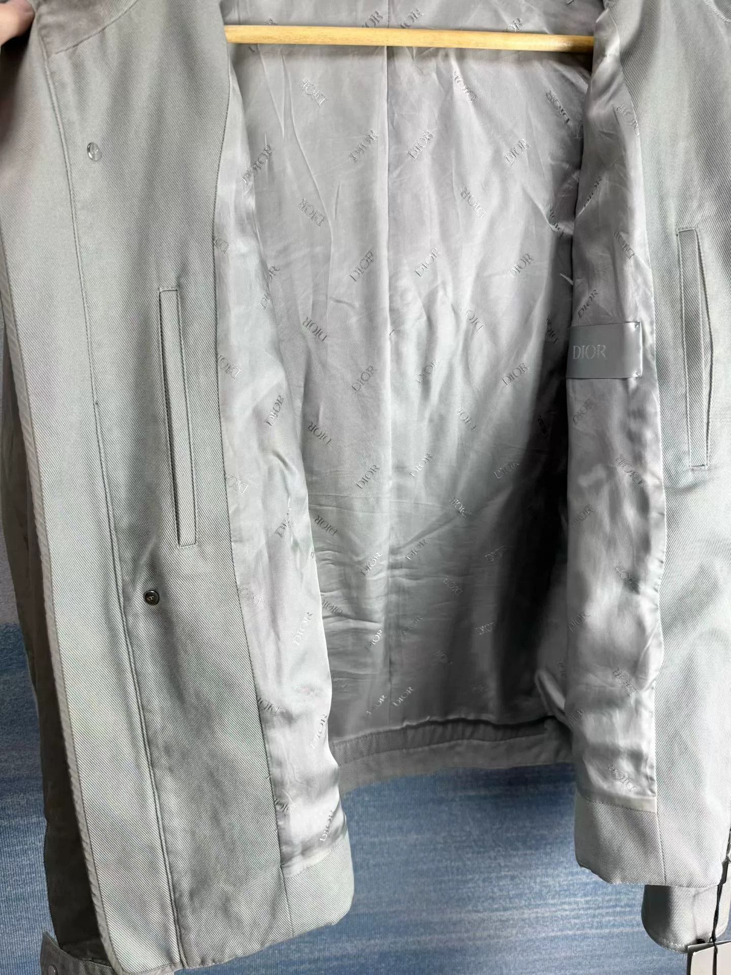 Dior Dior Oblique Lining Technical Zip Jacket 50 Size US M / EU 48-50 / 2 - 4 Thumbnail