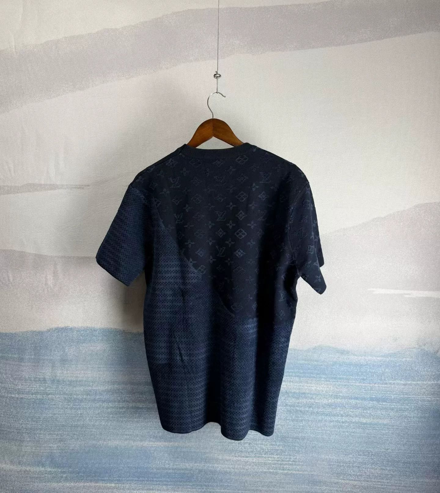 Louis Vuitton Louis Vuitton Monogram Jacquard T-Shirt Size M Size US M / EU 48-50 / 2 - 3 Thumbnail