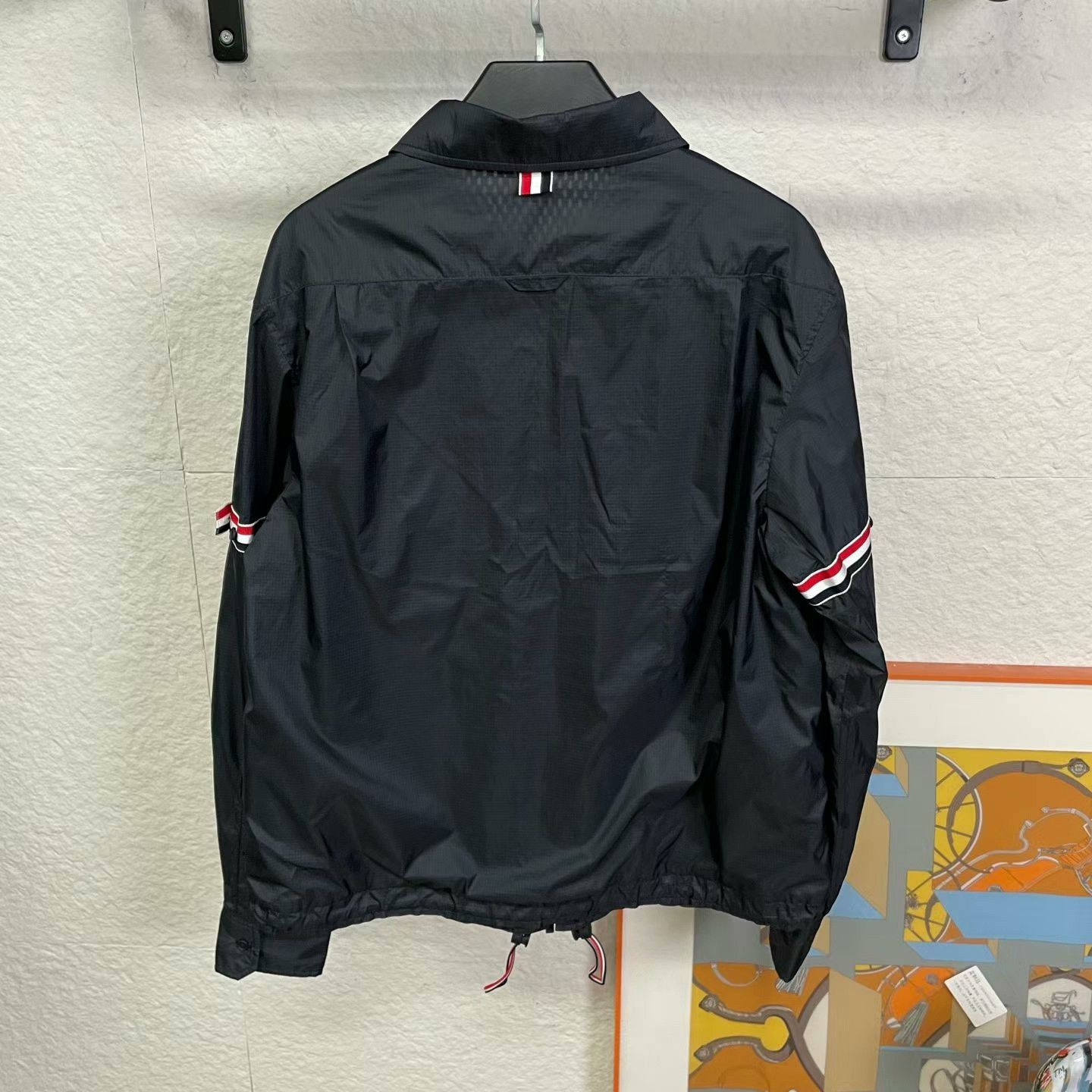 Thom Browne Thom Browne Striped Arm Light Jacket Size 3 Size US L / EU 52-54 / 3 - 2 Thumbnail