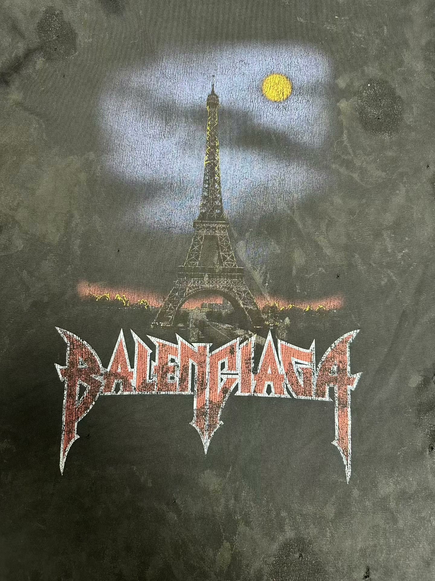 Balenciaga Balenciaga Eiffel Tower Graphic Long Sleeve XS Size US XS / EU 42 / 0 - 3 Thumbnail